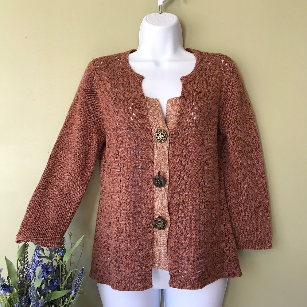 4/$25 Christopher & Banks Lightweight Cardigan